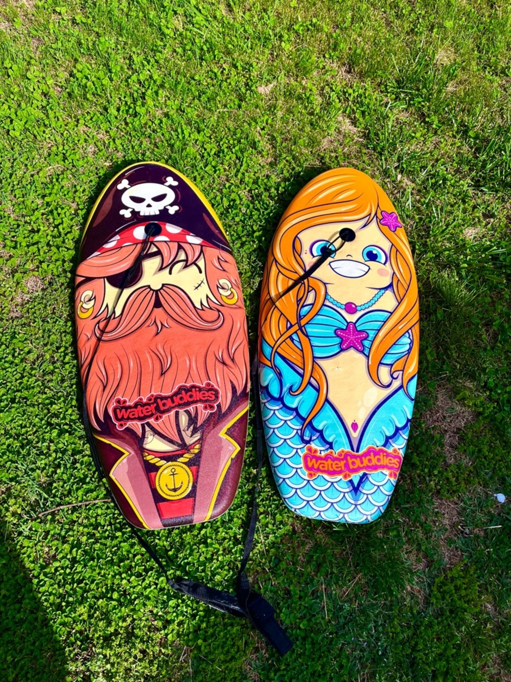 Water Buddies Pirate & Mermaid Bodyboards - Boogie boards